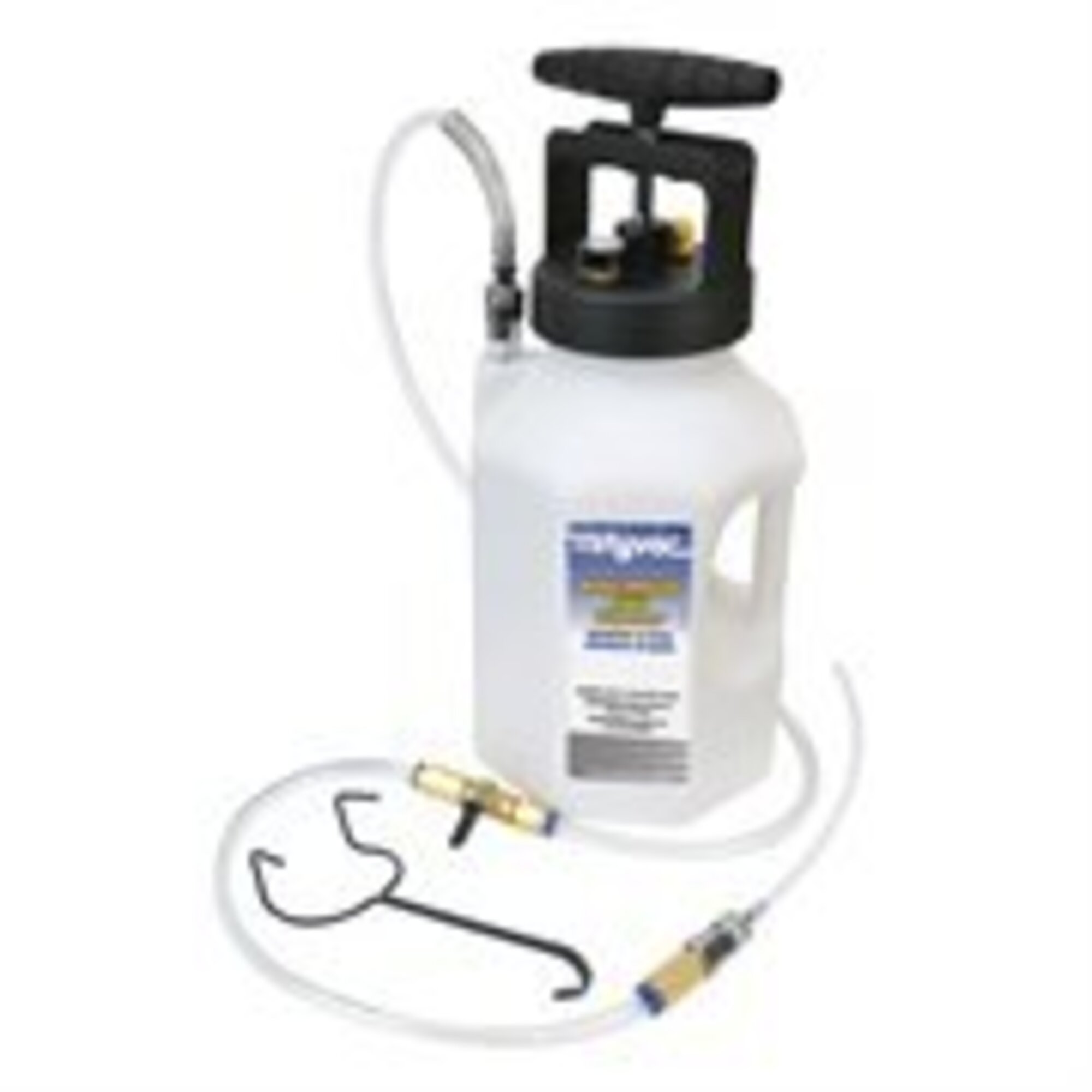 Mityvac Fluid Dispensing System — 1.2 Gal. Reservoir, Manual Pump, Pressure Gauge, Relief Valve, 5ft. Hose, Model# MV6400
